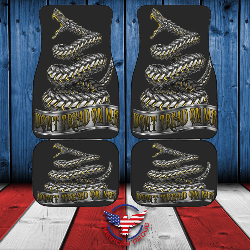 Don't Tread On Me - Front and Back Car Floor Mats